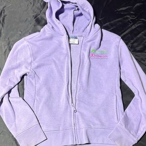 Champion Lavender Zip-Up Hoodie